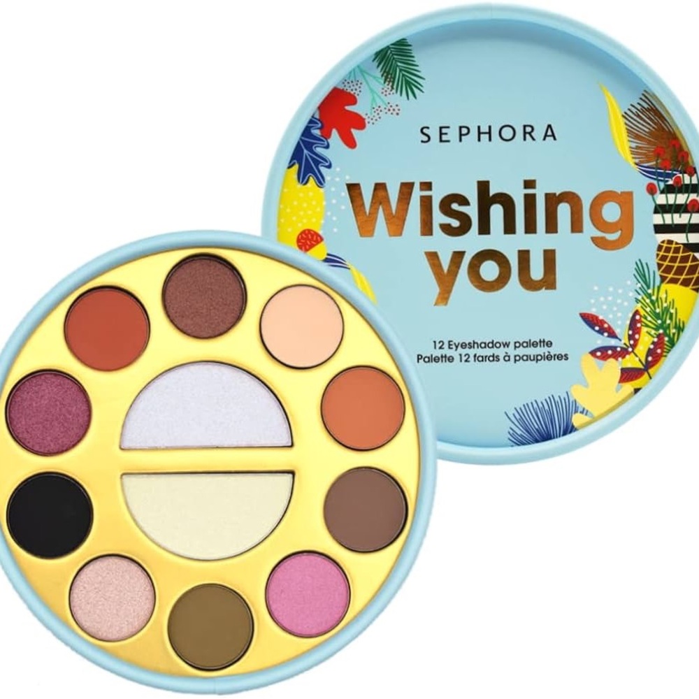 Sephora 12 Color Wishing You Eyeshadow Palette with Mirror NWT Limited Edition